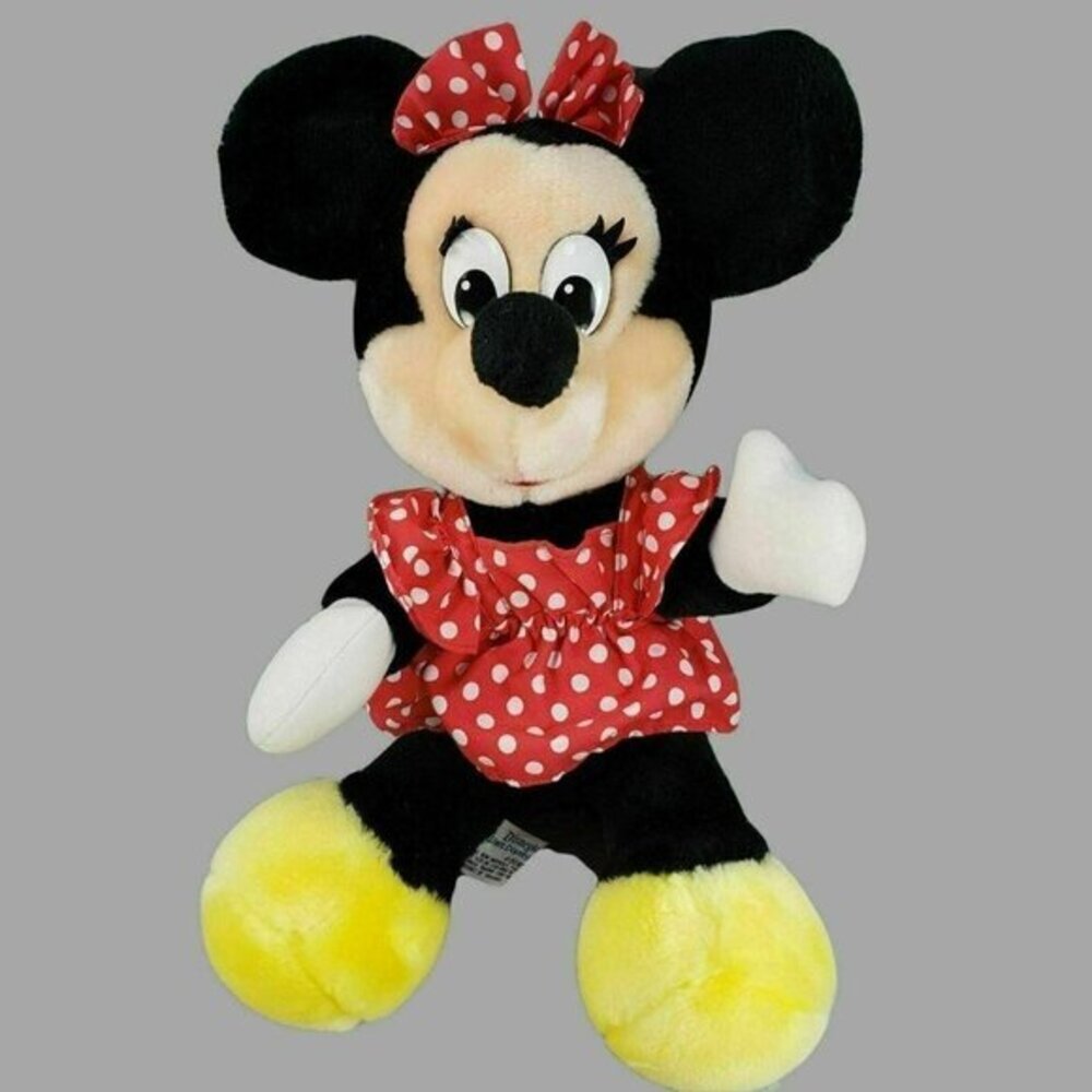 Disneyland Walt Disney World Minnie Mouse‎ Vintage Plush Plushie Stuffed Animal